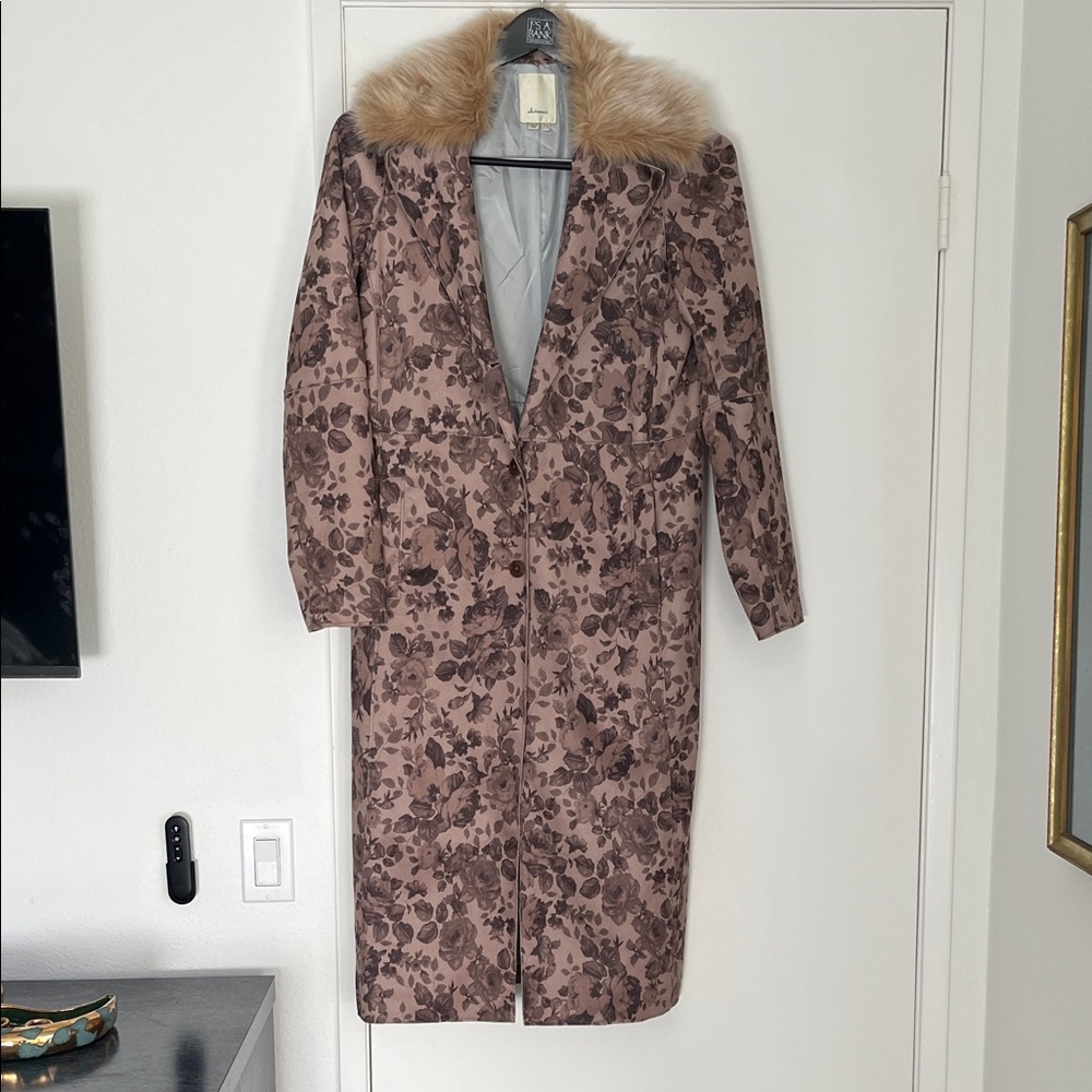 Anthropologie statement coat